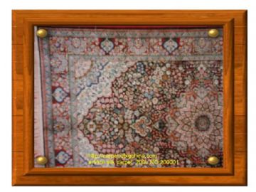 Handicraft Silk Rayon Carpet