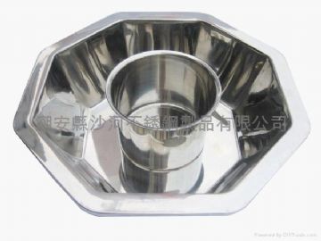 Stainless Steel Octagonal Central Dish