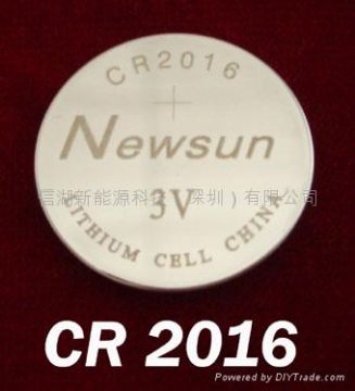 Newsun Lithium Coin Battery Cr2016