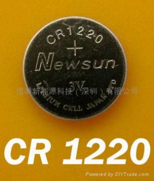 Newsun Lithium Coin Battery Cr1220 Cr1225