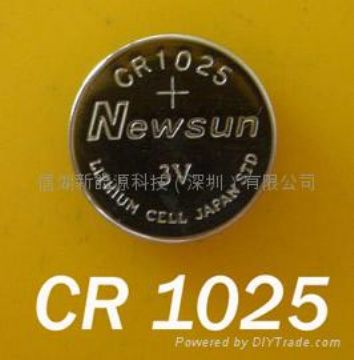 Newsun Lithium Coin Battery Cr1025 Cr1216