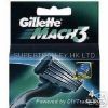 Gillette Mach 3 Razor Blades- Original Package