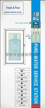 Auto Water Pure Vending Machine