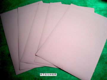 Zinc Oxide-Plate Based Paper