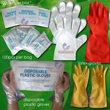 Pe Gloves, Disposable Plastic Gloves