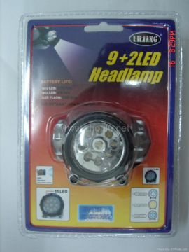 9+2 Led Head Lamp