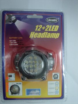 12+2 Led Head Lamp