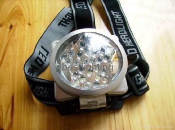 25Pcs White And 2Pcs Red Led Headlamp