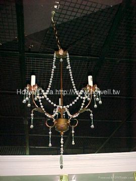 Glass Bead Hanging Fixture