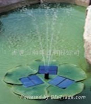 Solar Floating Fountain Light