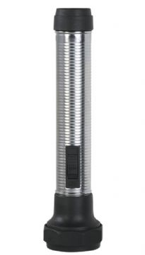 Led Powerful Steel-Plastic Flashlight