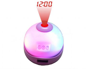 Colorful Projector Clock