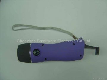 Hand Winding Flashlight