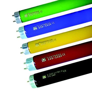 Colorful Fluorescent Lamps