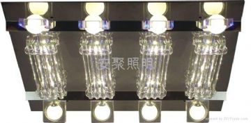 Led Crystal Ceiling Lamp
