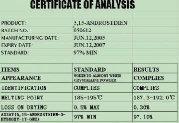 5,15-Androstdien-3-Hydroxy-17-One