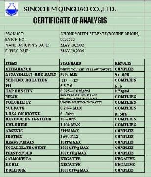 Chondroitin Sulfate(Key Product)