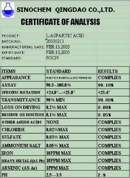 L-Aspartic Acid