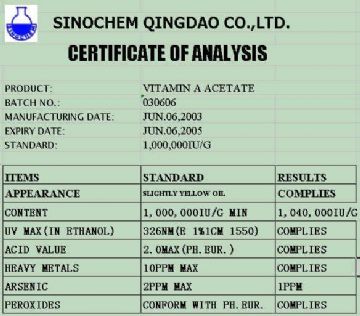 Vitamin A Acetate