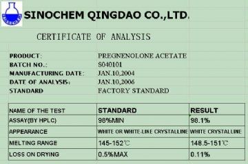 Pregnenolone Acetate