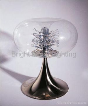 Glass Table Lamp