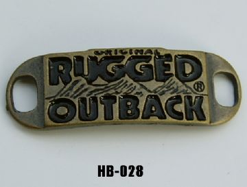 Pugged Oudback Logo Buckle