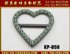 Woman's Shoes Hardware Heart Type Decorates