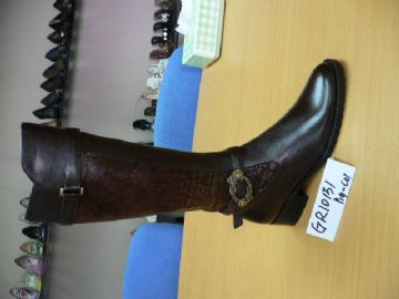 Ladies Boot, The Price For Pu Upper Only.