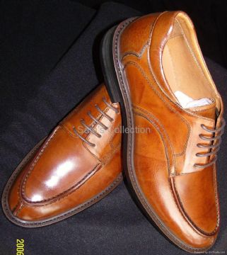 Derss Shoe With Leather Sole