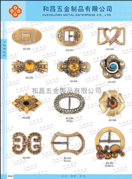 Shoes Buckle #A2-532-A2-543