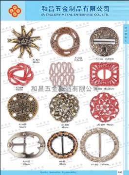 Shoes Buckle #A1-601-A1-612