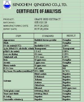 Grape Seed Extract