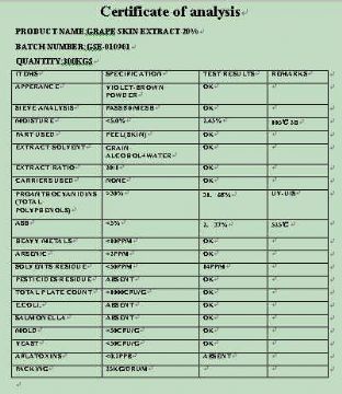 Grape Skin Extract
