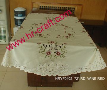 Embroidery Table Cloth