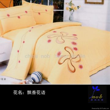 100%Cotton Embroidery  Quilt  Cover