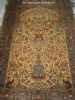Antique-Washed Carpet Silk Rug