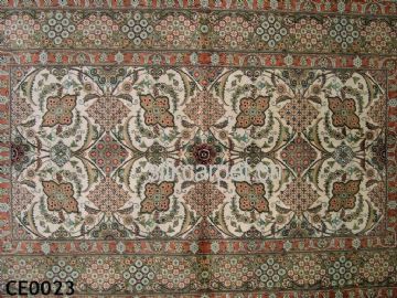 China Handmade Silk Carpet Factory