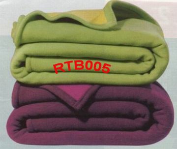 Double-Color Anti-Pilling Fleece Blanket