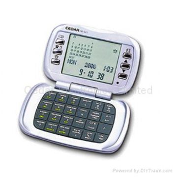 Databank Calculator With Calendar Clock