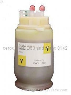 Compatible Ink(With Chip) Of Xerox 8142 And Xerox 8160 D53  Yellow