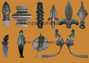Offer Wrought Iron Cast Steel Flower And Leaves,