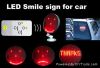 LED Smile Sign For Car