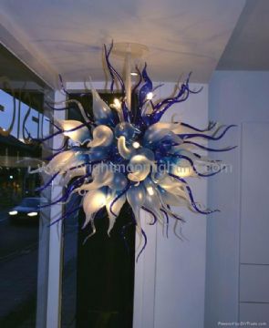 Glass &Amp; Art Pendant Lamp