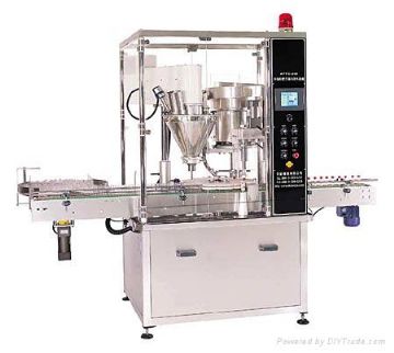 Auto Powder Filling Plugging Capping Machine