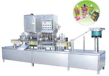 Automatic Filling And Lid-Tightening Machine