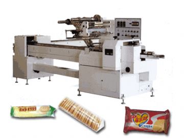 Tnw Fully Automatic Packing Machine Withou Pallet For Packing Biscuits On Edge