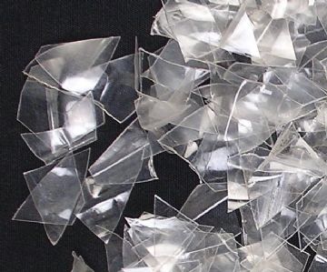 Clear Washed Pet Flakes