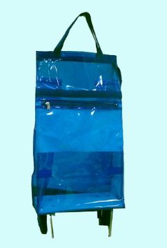 Pvc Foldable Shopping Cart With Bags