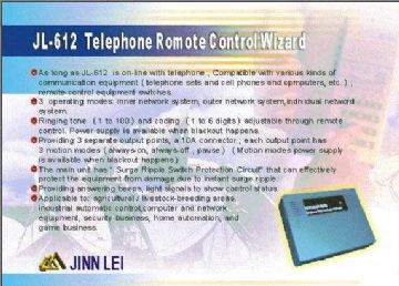 Jl-612 Telephone Remote Control Wizard